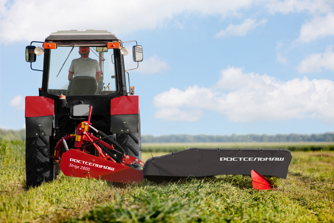 Равномерную высоту и качественный срез кормовых трав обеспечивают легкие и  маневренные косилки STRIGE